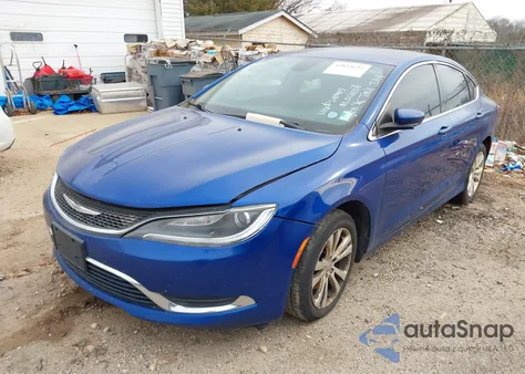 2015 Chrysler 200 Limited z USA, uszkodzony, nr VIN 1C3CCCAB9FN640407